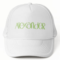 Alexander lime Hat