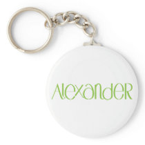 Alexander lime Keychain