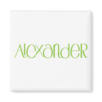 Alexander lime Magnet