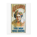 Alexander ~ Mentalist Physic Vintage Magic Act Postcards