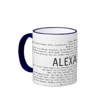ALEXANDER mugs by lizthegreat ALEXANDER mugs