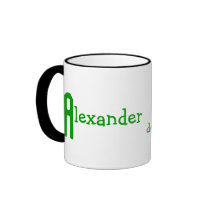 Alexander Mug by MakeItPersonal Alexander Mug