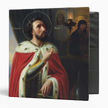 Alexander Nevsky, Duke of Novgorod 3 Ring Binder
