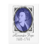 Alexander Pope Postcard