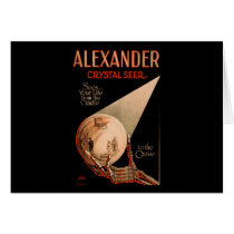 Alexander sees your life from the cradle greeting cards