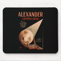 Alexander sees your life from the cradle mousepad