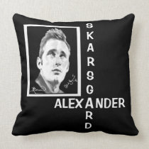 "Alexander Skarsgard" by Kristin Bauer pillows