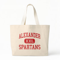 Alexander - Spartans - High School - Albany Ohio Tote Bags