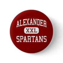 Alexander - Spartans - High School - Albany Ohio Pins