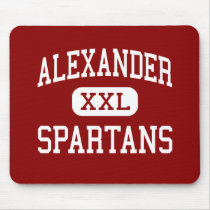 Alexander - Spartans - High School - Albany Ohio Mouse Mats
