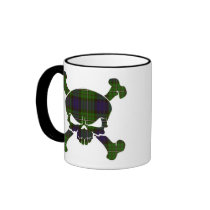 Alexander Tartan Skull No Banner Mug
