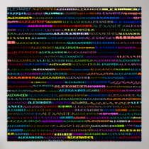 Alexander Text Design I Print