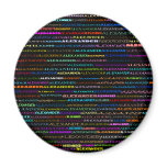 Alexander Text Design I Round Magnet