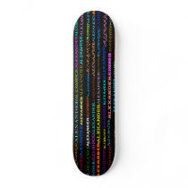Alexander Text Design I Skateboard