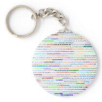 Alexander Text Design II Keychain