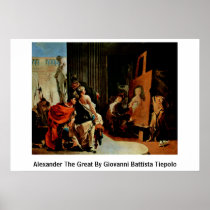 Alexander The Great By Giovanni Battista Tiepolo Print