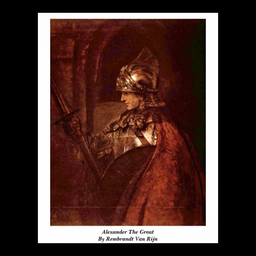 Alexander The Great By Rembrandt Van Rijn Posters