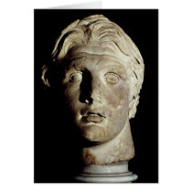 Alexander the Great , found in Pergamum Card