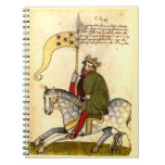 Alexander the Great Manuscript Cover Spiral Note Book