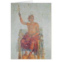 Alexander the Great, possibly as Zeus Greeting Cards