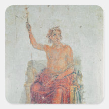 Alexander the Great, possibly as Zeus Square Sticker