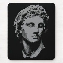 Alexander the Great statue mousepads by nassosvakalis Alexander the Great statue mousepads