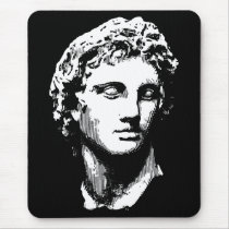 Alexander the Great statue Mouse Pad