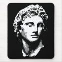 Alexander the Great statue mousepads by nassosvakalis Alexander the Great statue mousepads