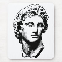 Alexander the Great statue mousepads by nassosvakalis Alexander the Great statue mousepads