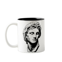 Alexander the Great statue Mug