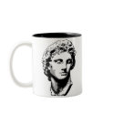 Alexander the Great statue mugs by nassosvakalis Alexander the Great statue mugs