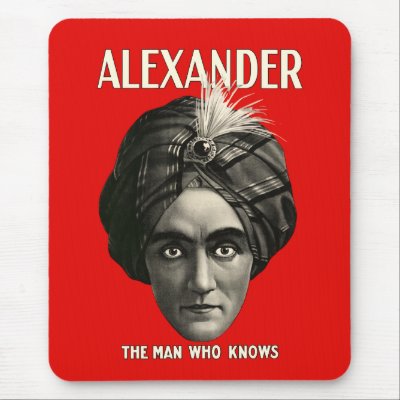 Alexander - The Man Who Knows Mouse Mat by Zapple824