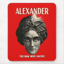 Alexander - The Man Who Knows mousepads by Zapple824 Alexander - The Man Who Knows mousepads