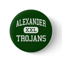 Alexander - Trojans - High - Alexander New York Pinback Button