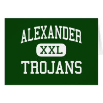 Alexander - Trojans - High - Alexander New York Cards