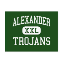Alexander - Trojans - High - Alexander New York Postcards