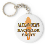 Alexander's Bachelor Party Key Chain