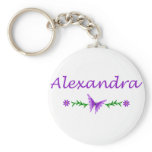 Alexandra (Purple Butterfly) Keychains