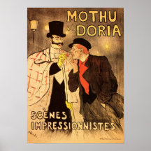 Alexandre Theophile Steinlen Smoking Poster