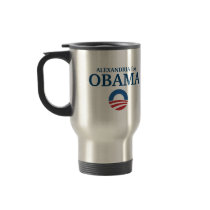ALEXANDRIA for Obama custom your city personalized Coffee Mugs