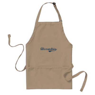 Alexandria New Hampshire Classic Design Apron by cityshirt