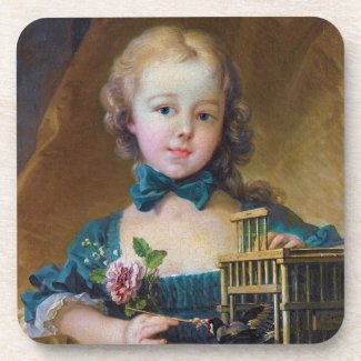 Alexandrine-Jeanne Le Normant d'Étiolles Boucher Beverage Coaster