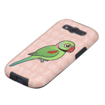 Alexandrine Parakeet Galaxy SIII Covers