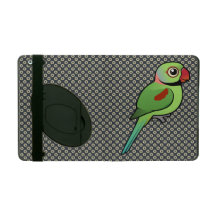 Alexandrine Parakeet iPad Folio Cases