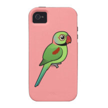 Alexandrine Parakeet iPhone 4 Case