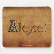 ALEXEI Name-Branded Personalised Gift Mousepad