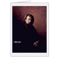 Alexei Potechin By Nikolai Nikolaevich Ge Greeting Card