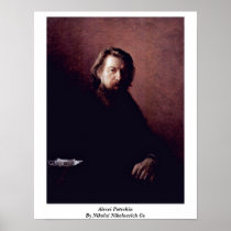 Alexei Potechin By Nikolai Nikolaevich Ge Print