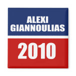 ALEXI GIANNOULIAS FOR SENATE FRIDGE MAGNET