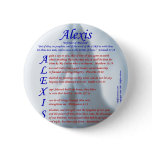 Alexis Acrostic Buttons